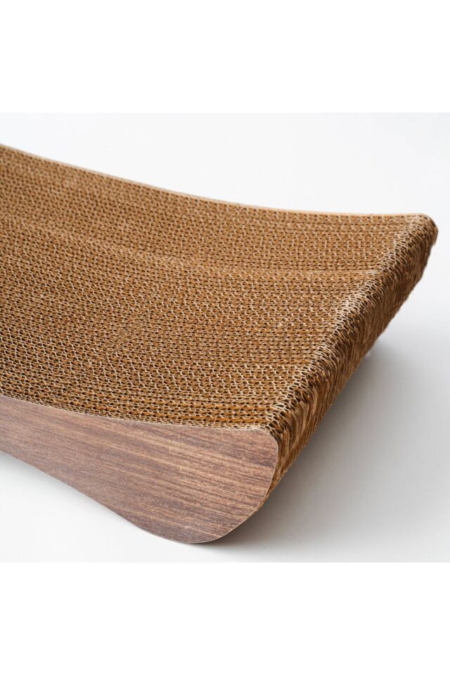 Oluklu Mukavva, Kedi Tırmalama Kanepesi – Yatay Tırmalama / (50X10X24CM) Small - CS8 DW