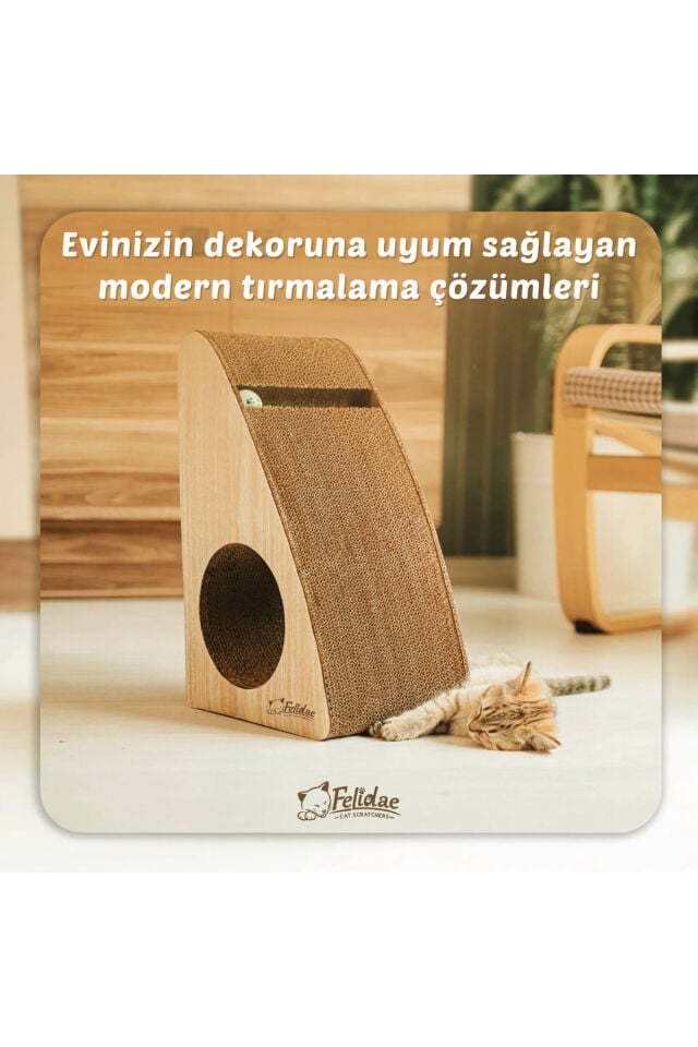Kedi Tırmalama Kanepesi – Dikey Tırmalama / (27X43X24CM) Medium - CS7 LW