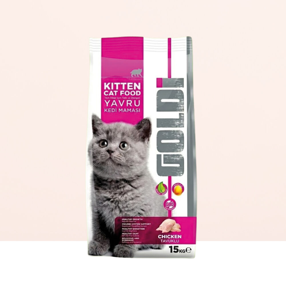 Goldi Kitten Tavuklu Yavru Kedi Maması 15 Kg