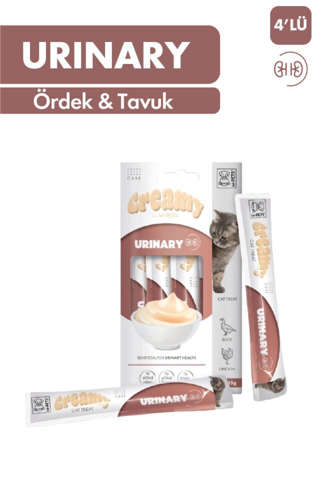 URINARY FONKSİYONEL CREAMY KEDİ ÖDÜLÜ 4X15GR