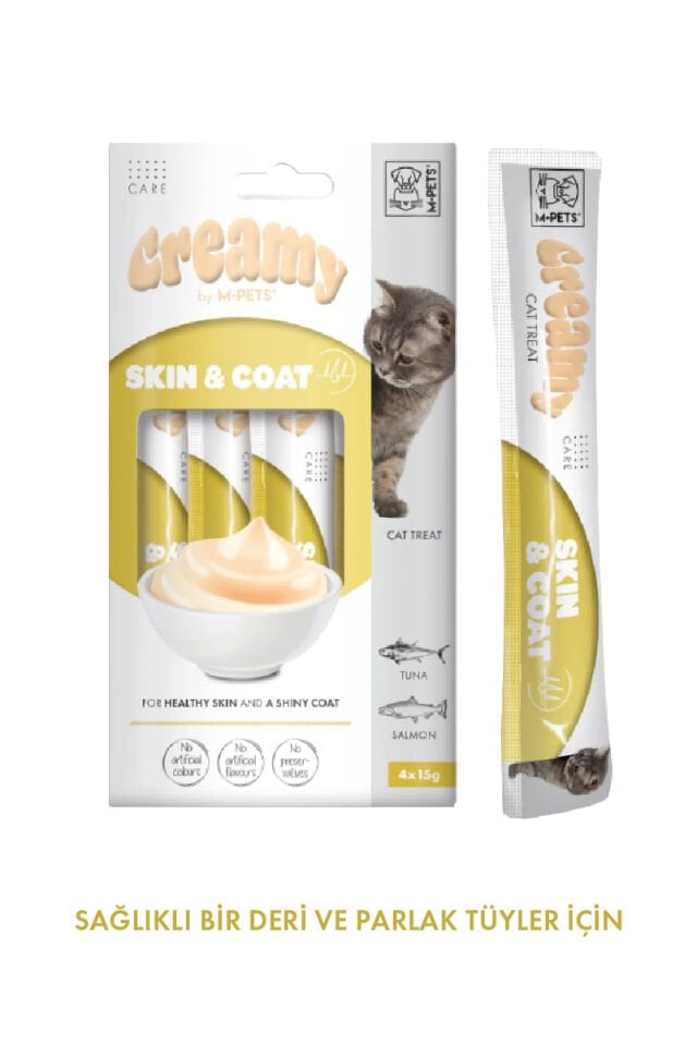 Skın & Coat Fonksiyonel Creamy Kedi Ödülü 4x15gr