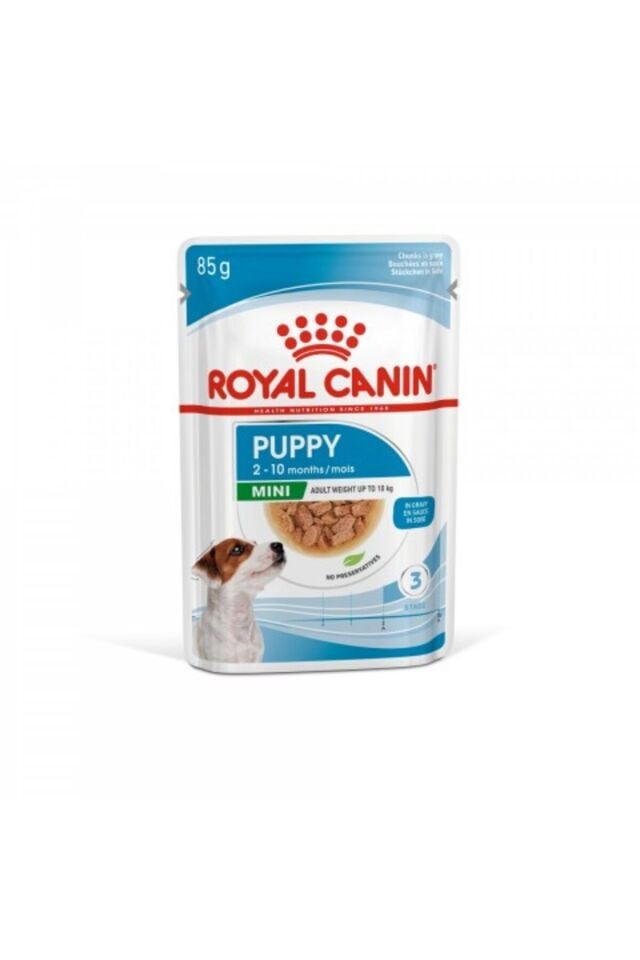 Küçük Irklar için Yavru Yaş Köpek Maması 12 x 85g