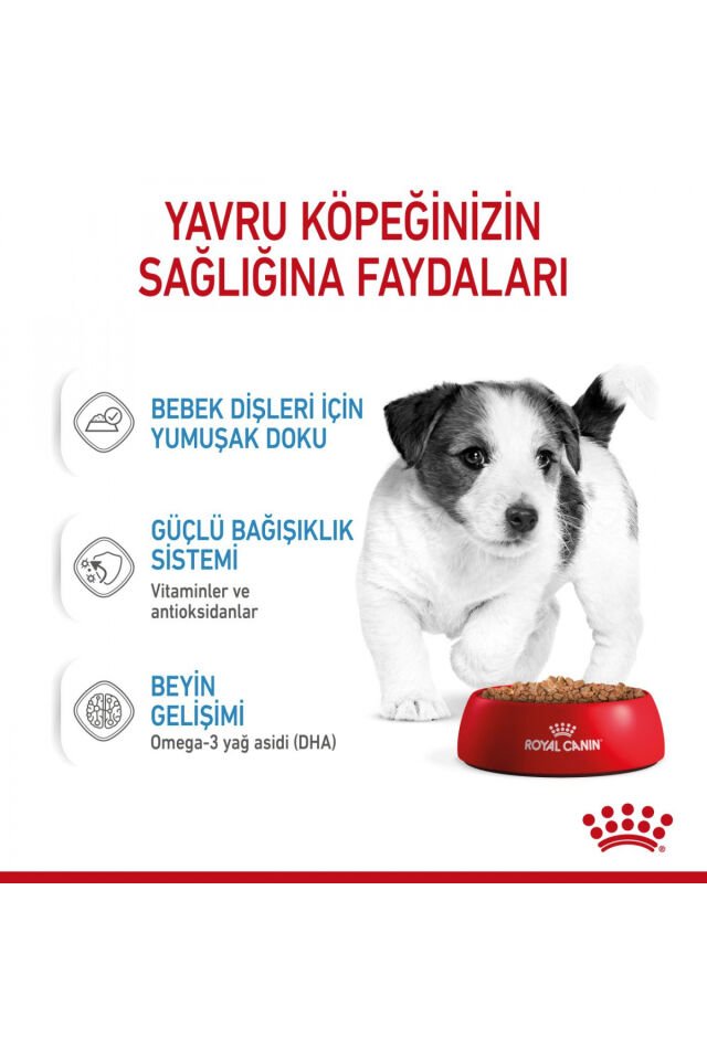 Küçük Irklar için Yavru Yaş Köpek Maması 12 x 85g