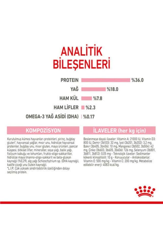 Kıttenyavru Kediler Için Kuru Kedi Maması 4kg