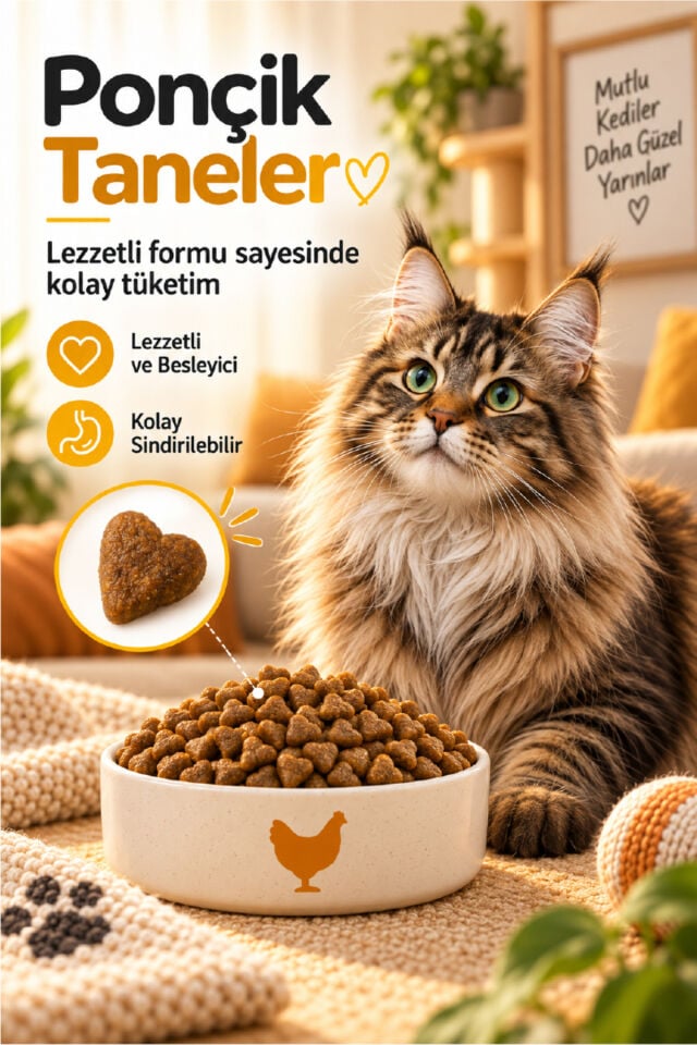 Chicken Tavuklu Yetişkin Kedi Kuru Maması 15 Kg – Tam ve Dengeli Mama