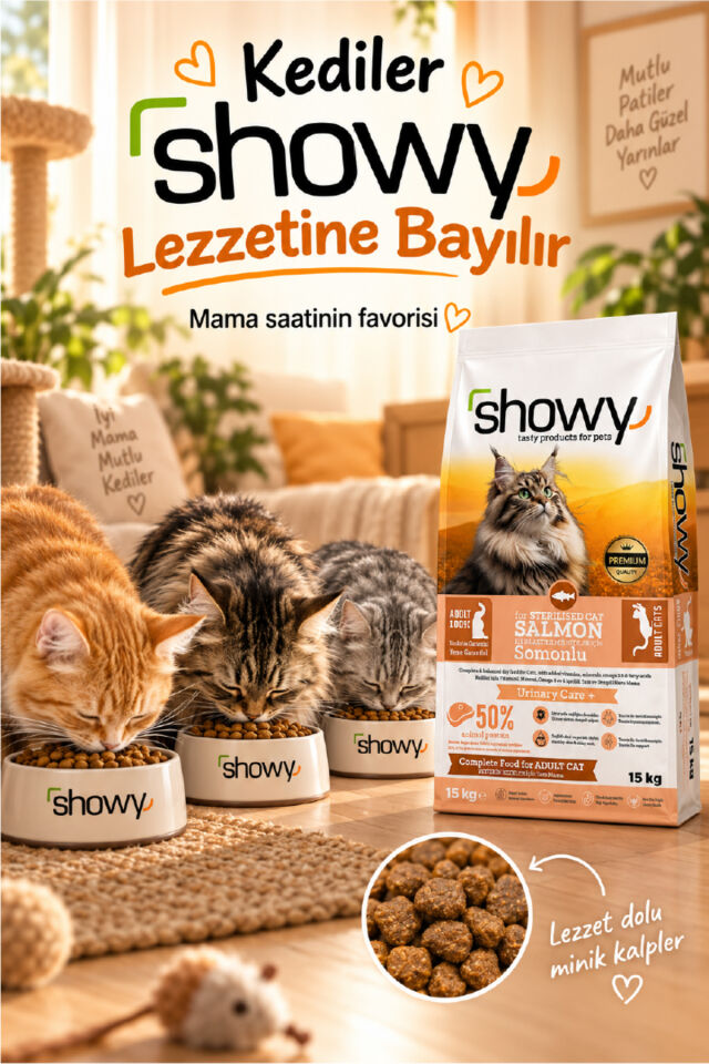 Salmon Somonlu Kısırlaştırılmış Yetişkin Kedi Kuru Maması 15 Kg
