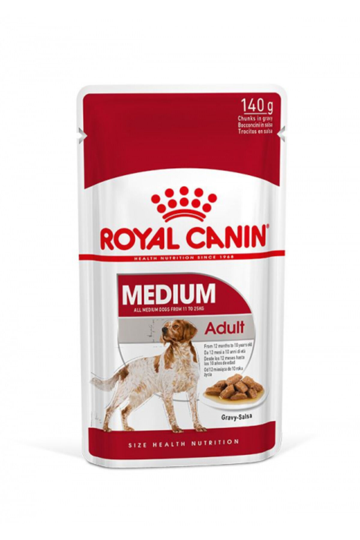 Medium Adult Gravy Yetişkin Köpek Konservesi 10 Adet 140 Gr