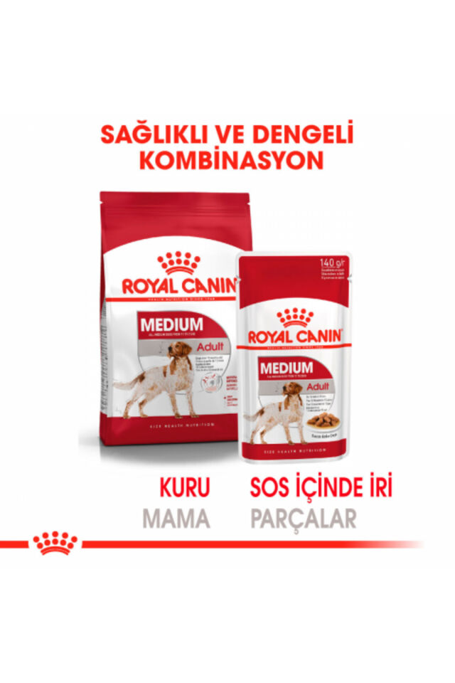 Medium Adult Gravy Yetişkin Köpek Konservesi 10 Adet 140 Gr