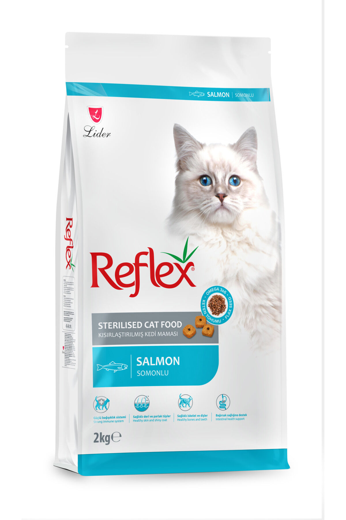 REFLEX SOMONLU KISIR  KEDİ MAMASI 2  KG