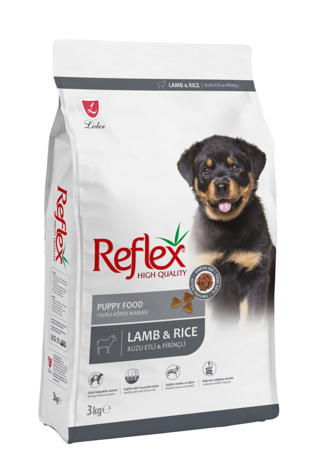 REFLEX BİFTEKLİ YAVRU KÖPEK MAMASI 3 KG
