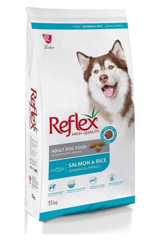 Somonlu ve Pirinçli Yetişkin Köpek Maması 15 kg