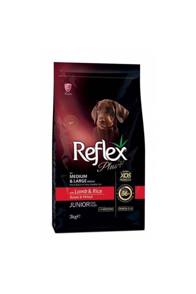 Plus Kuzulu Pirinçli Yavru Köpek Maması 3 Kg