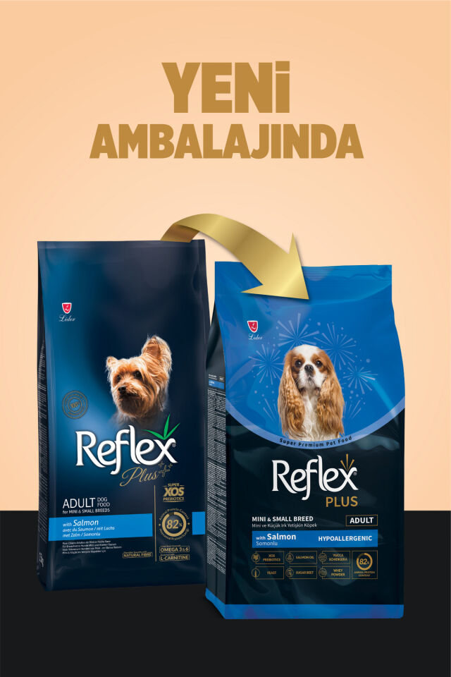 Plus Hipoalerjenik Mini ve Küçük Irklar için Somonlu Yetişkin Köpek Maması 3 kg