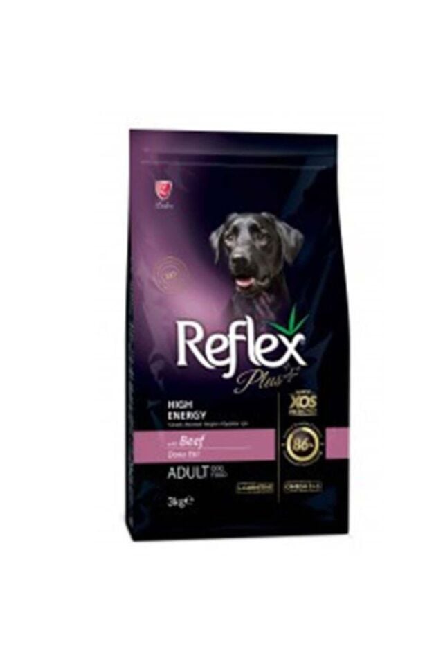 Plus Biftekli High Energy Yetişkin Köpek Maması 3 Kg