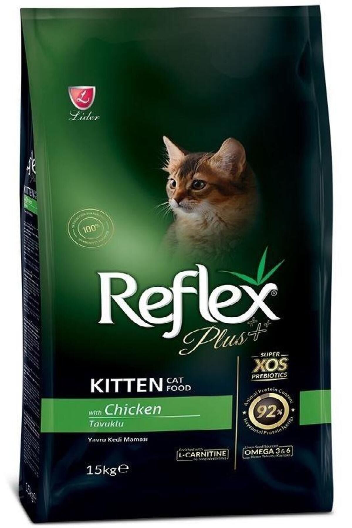 RFX PLUS TAVUKLU YAVRU KEDİ MAMASI 15 KG