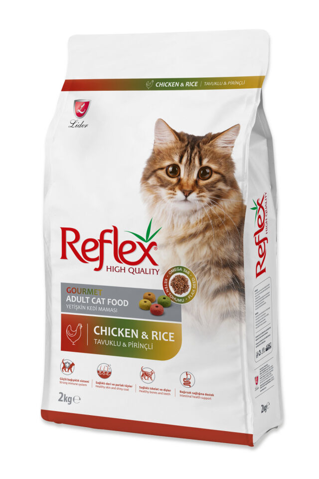 REFLEX RENKLİ YETİŞKİN KEDİ MAMASI 2 KG