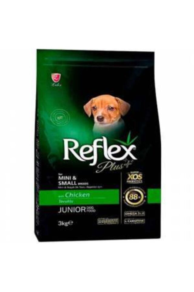 Reflex Plus For Mini Small Mini Ve Küçük Irk Yavru Köpekler Için Tavuklu 3 Kg