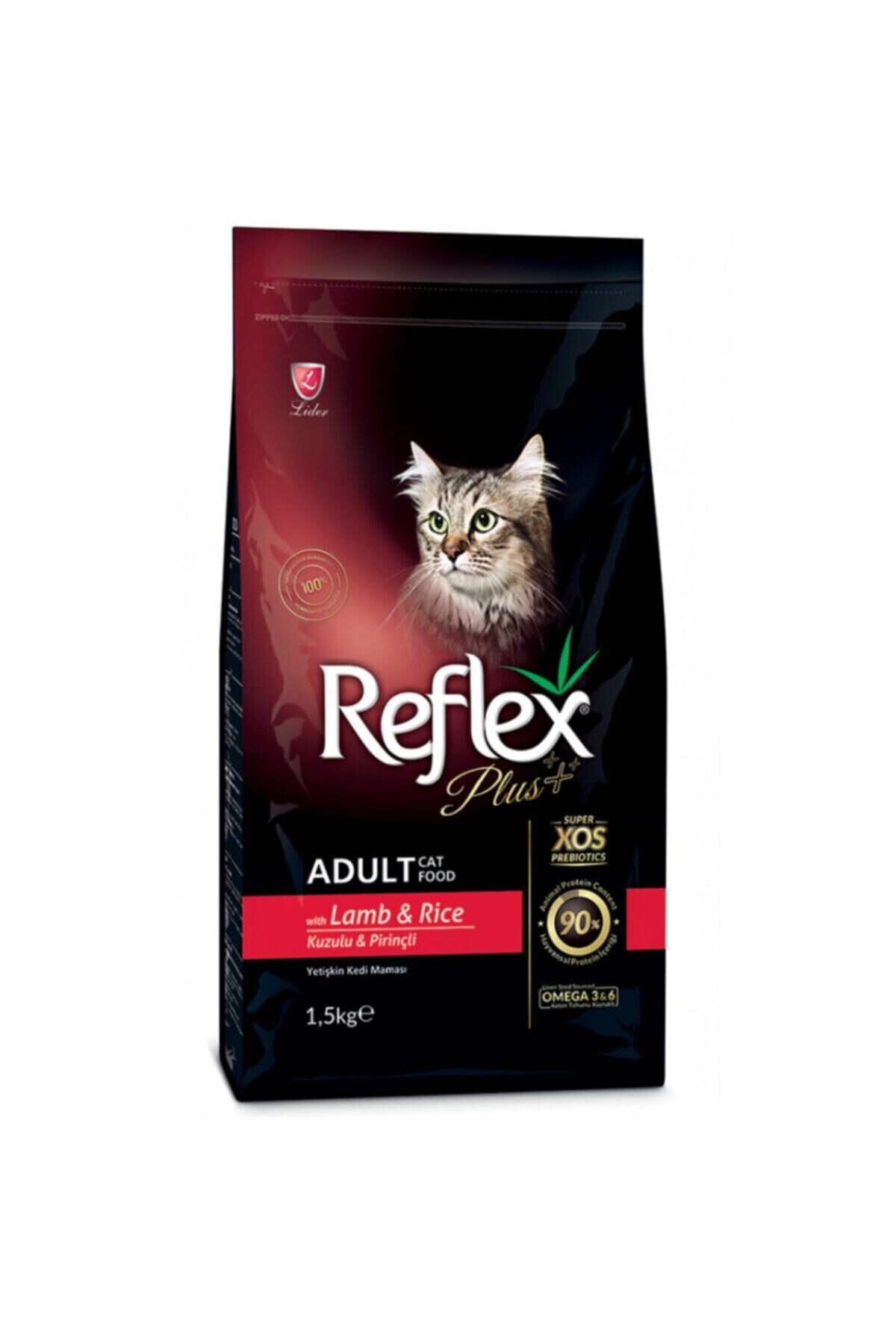 RFX PLUS KUZULU VE PİRİNÇLİ YETİŞKİN KEDİ 1,5KG+5