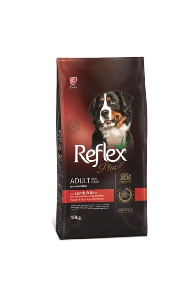 Plus Kuzulu Yetişkin Büyük Irk Köpek Maması 18 Kg
