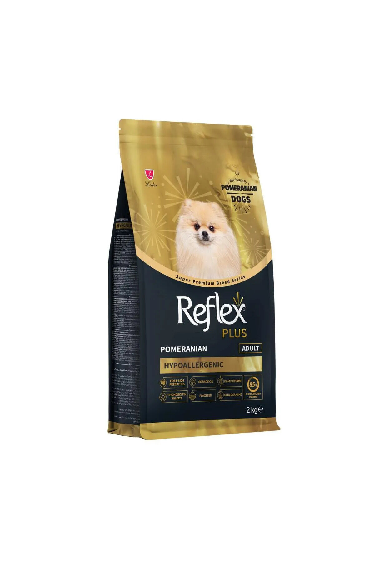 Plus Pomerian Yetişkin Köpek Maması 2 Kg