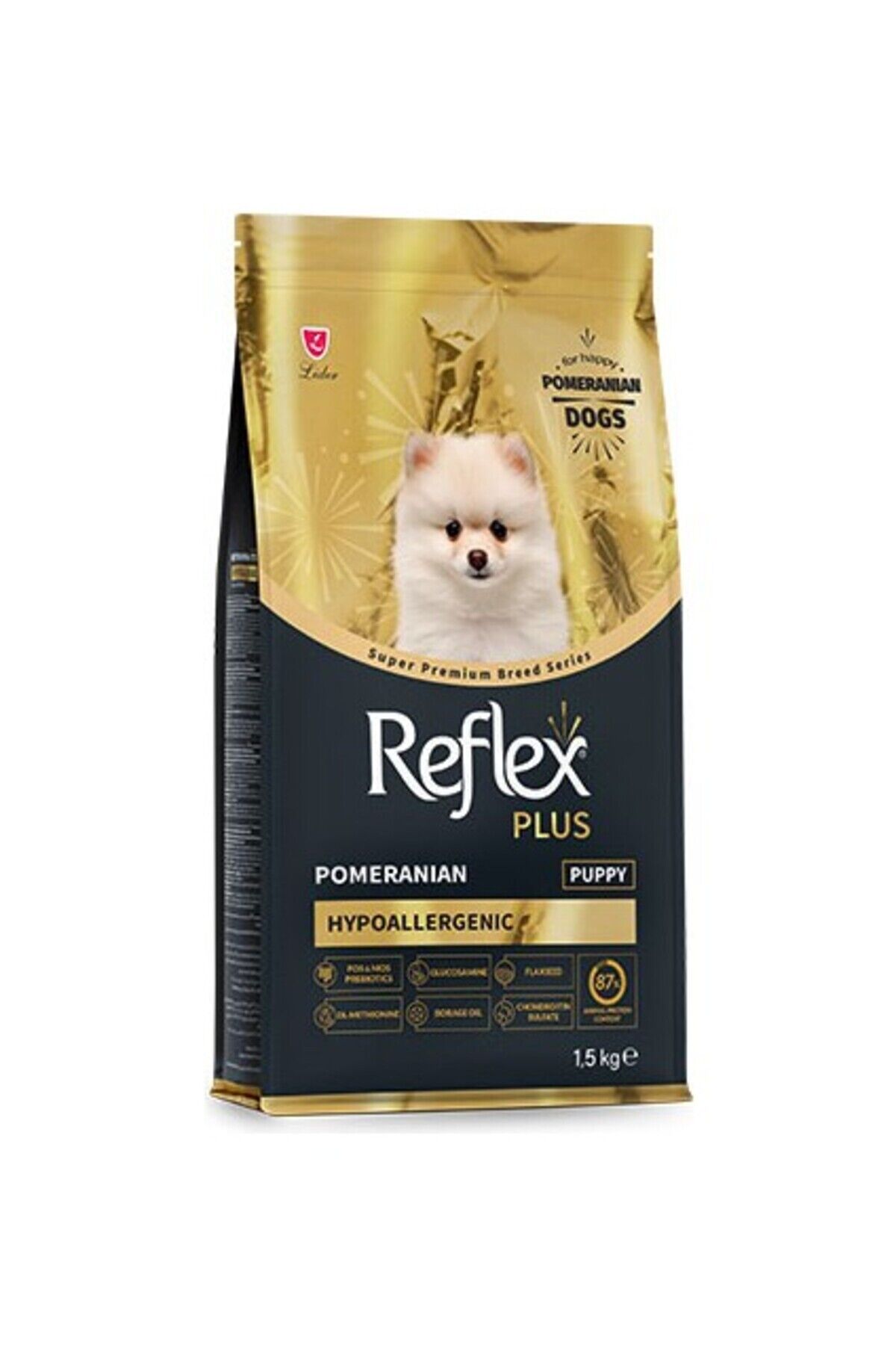 Plus HypoAllergenic Pomerian Yavru Köpek Maması 1,5 Kg