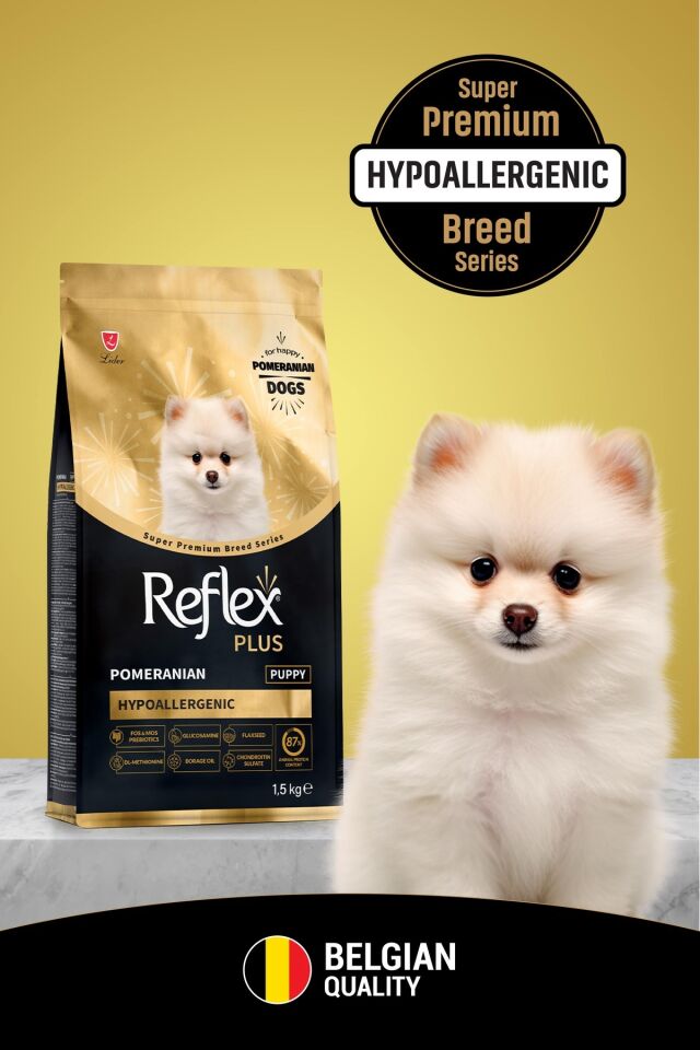 Plus Pomerian Yavru Köpek Maması 1.5 Kg