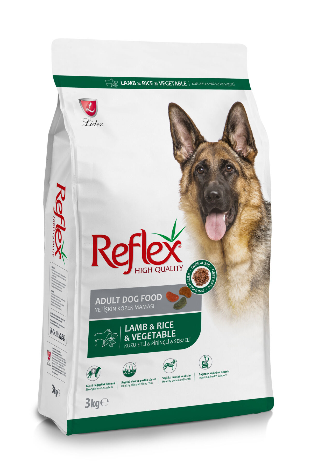 REFLEX VEGETABLE YETİŞKİN KÖPEK MAMASI 3 KG