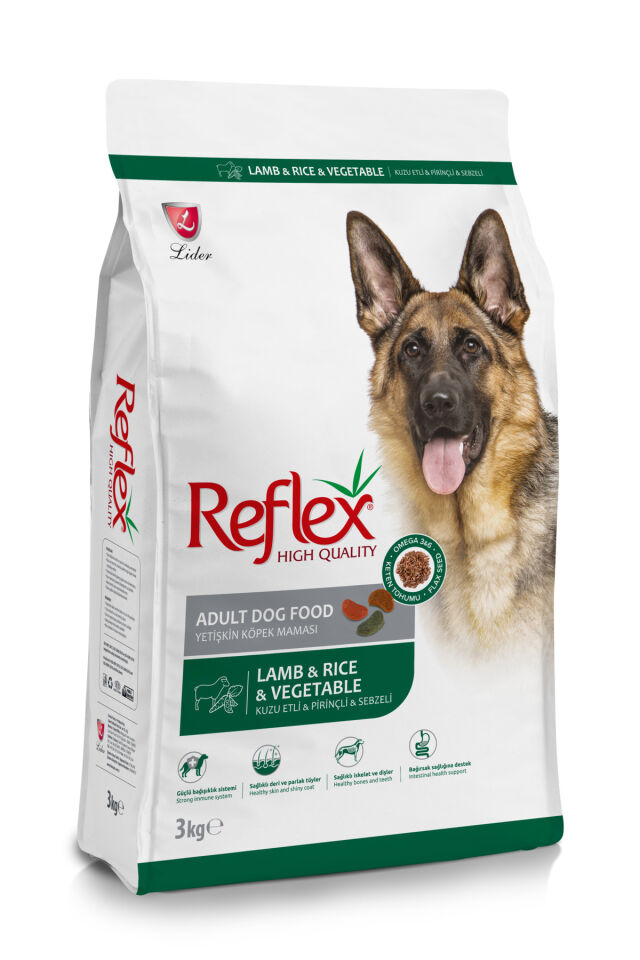 REFLEX VEGETABLE YETİŞKİN KÖPEK MAMASI 3 KG